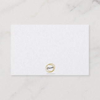 Night-view from Flight Business Card