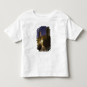 Night view of church at dusk, Pienza, Italy Toddler T-Shirt