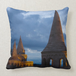 Night view of Fisherman's Bastion, Castle Hil Cushion