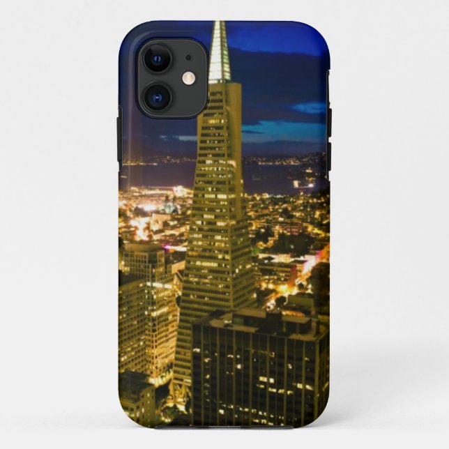 Night view of San Francisco. Case-Mate iPhone Case (Back)