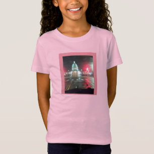 Night View Of United States Capitol T-Shirt