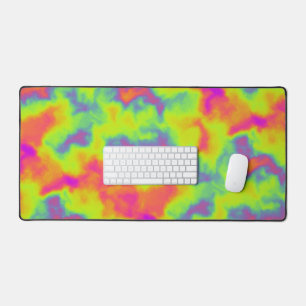 night vision nebula : desk mat