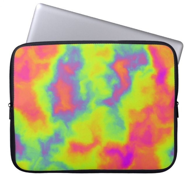 night vision nebula : laptop sleeve (Front)