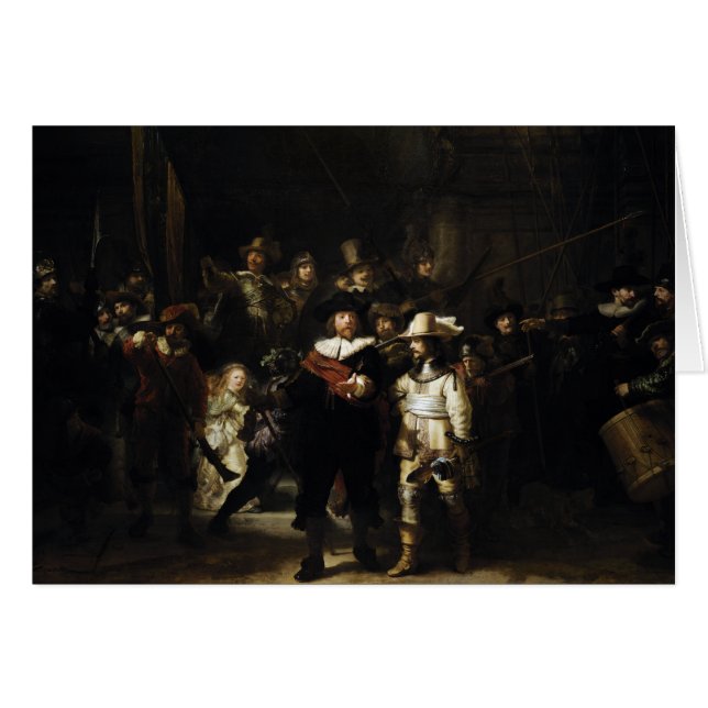 Night Watch by Rembrandt (Front Horizontal)
