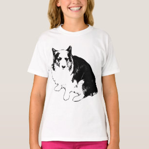 Night Watch Corgi Lines T-Shirt