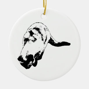 Night Watch, Heart Spark Ceramic Tree Decoration