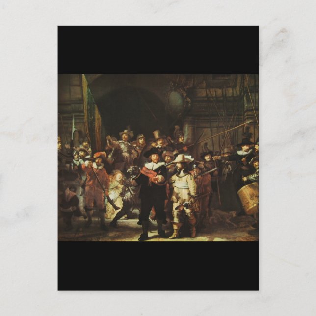 Night Watch Postcard (Front)