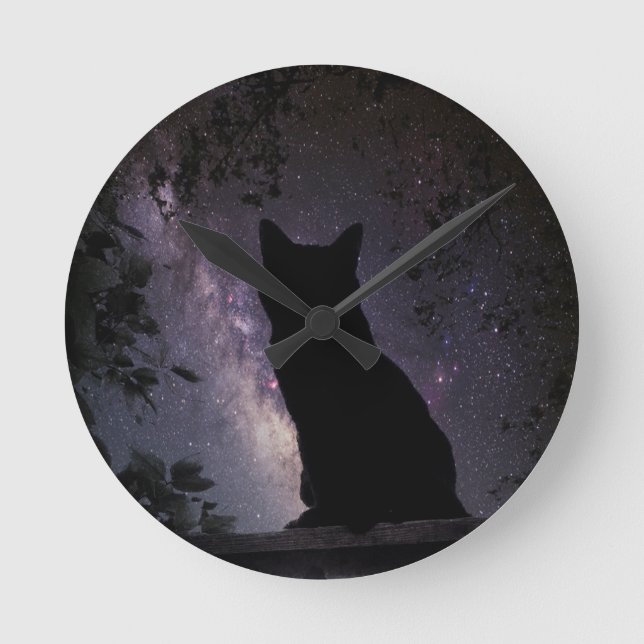 Night Watch Round Clock (Front)