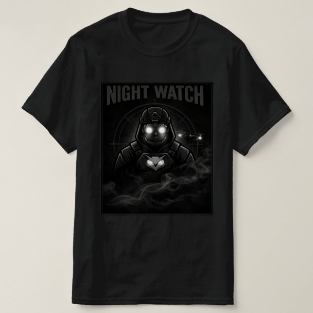 Night Watch Tactical T-Shirt (Design Front)