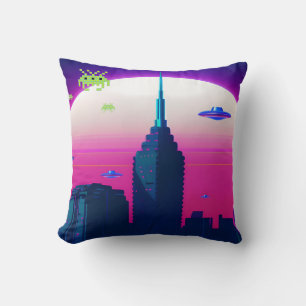 Night Waves and Vapour Daze Cushion