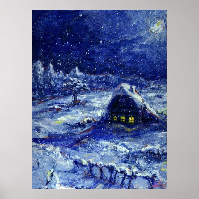 Night. Winter. Russia Poster (Front)