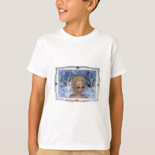 Night Wintertime Elf Design T-Shirt