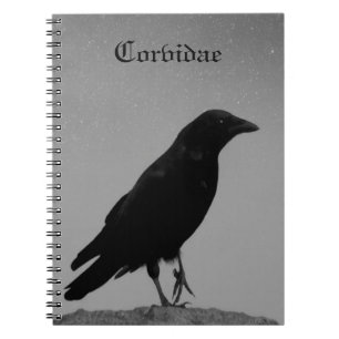 Night With Corvidae Notebook