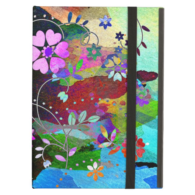 'NightBloom' iPad Air Cover (Front Closed)