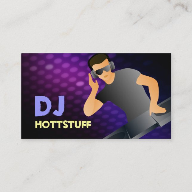 Nightclub business cards (Front)