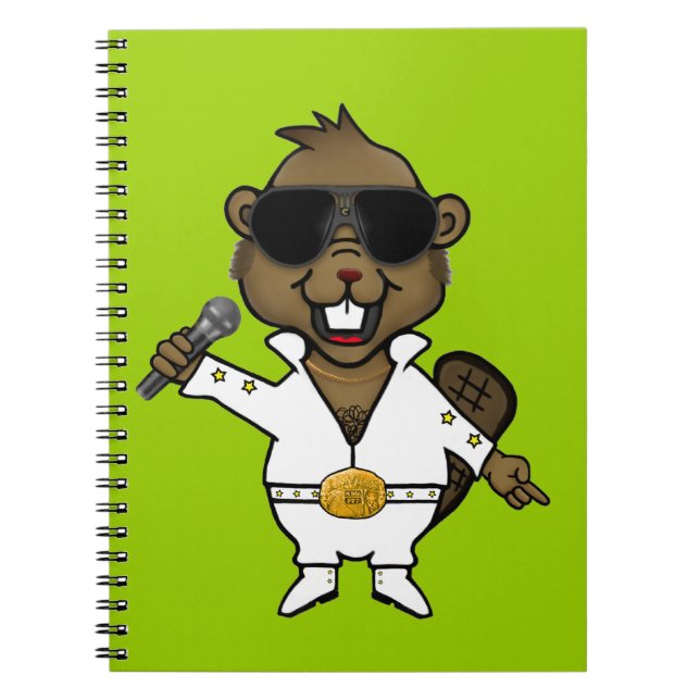Nightclub Entertainer Spiral Notebook (Front)