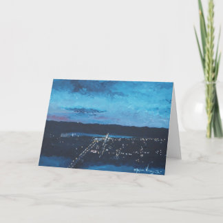 Nightfall at Garvin Greeting Card