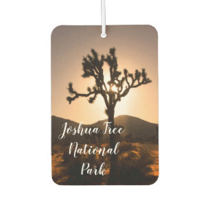 Nightfall begins at Joshua Tree Car Air Freshener