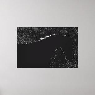 Nightfall Equine Symphony Canvas Print