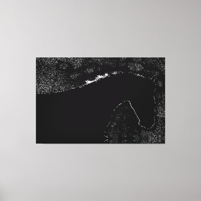 Nightfall Equine Symphony Canvas Print (Front)