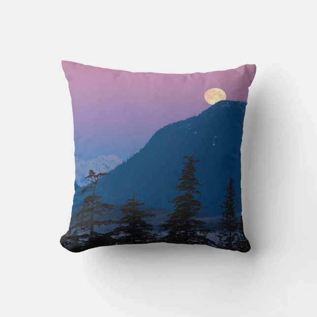 Nightfall in Alaska Cushion (Front)