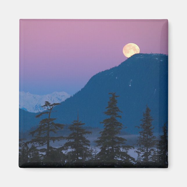 Nightfall in Alaska Magnet (Front)