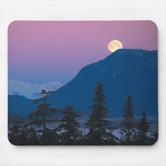 Nightfall in Alaska Mouse Pad (Front)