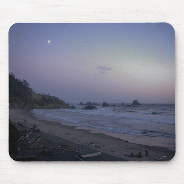 Nightfall on Indian Beach Mouse Pad (Front)
