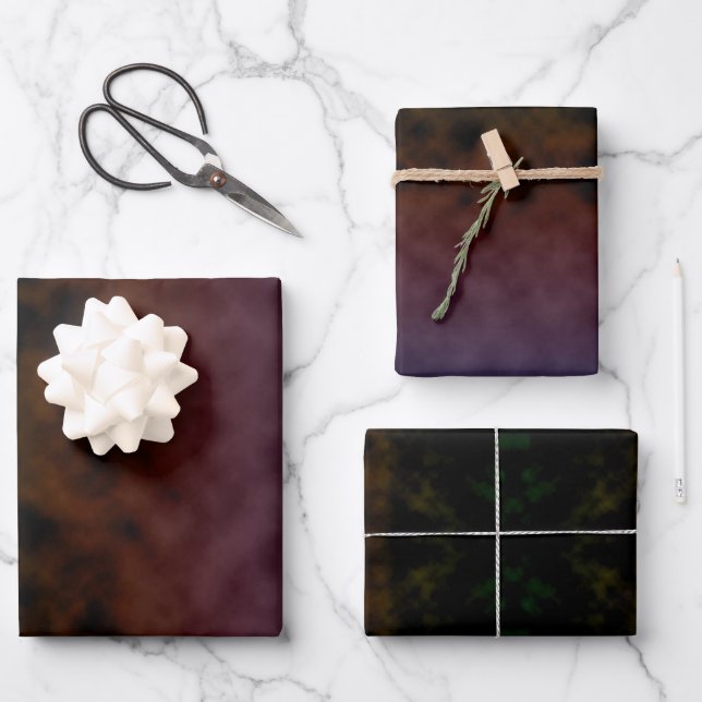 Nightfall Undertow Wrapping Paper Sheet (Front)