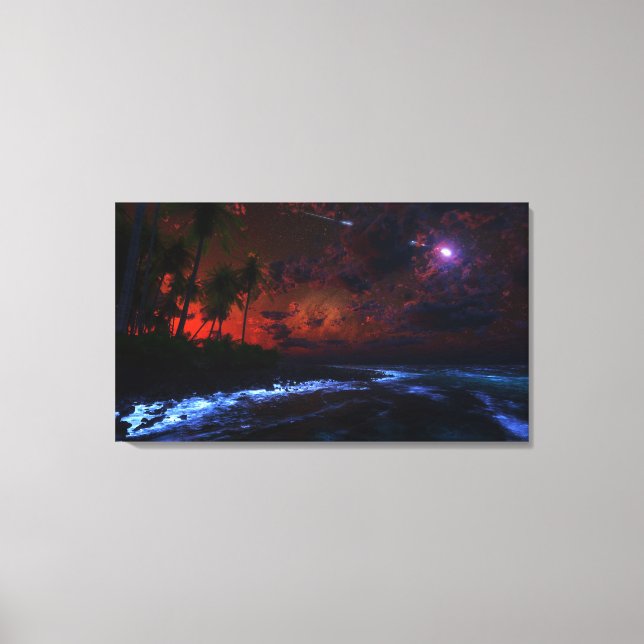 Nightfall Wrapped Canvas (Front)