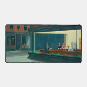 Nighthawks 1942 by Edward Hopper Desk Mat