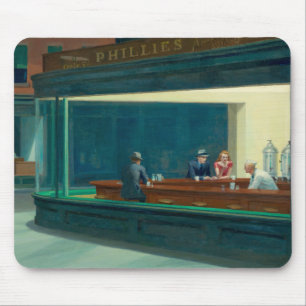 Nighthawks 1942 by Edward Hopper Mouse Pad