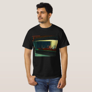 Nighthawks painting by Edward Hopper T-Shirt