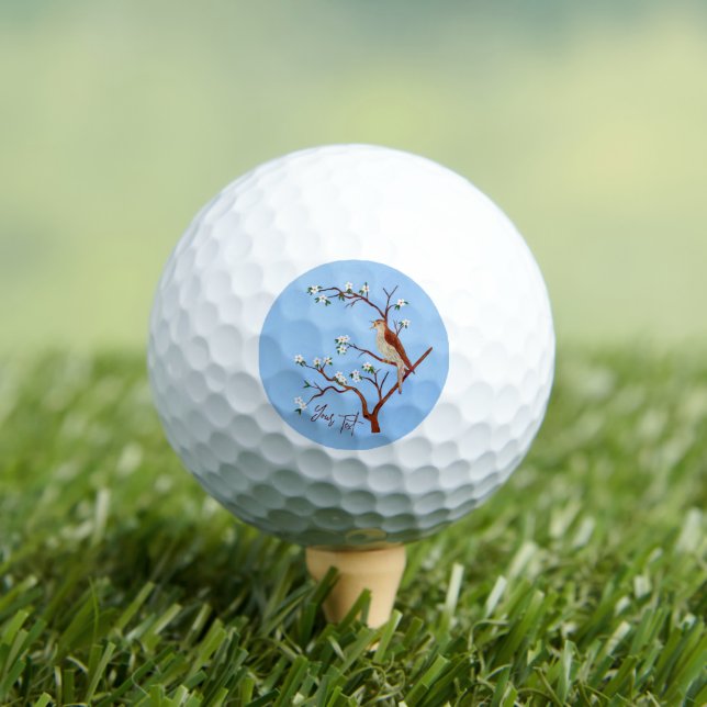 Nightingale Golf Balls Personalised (Insitu Tee)