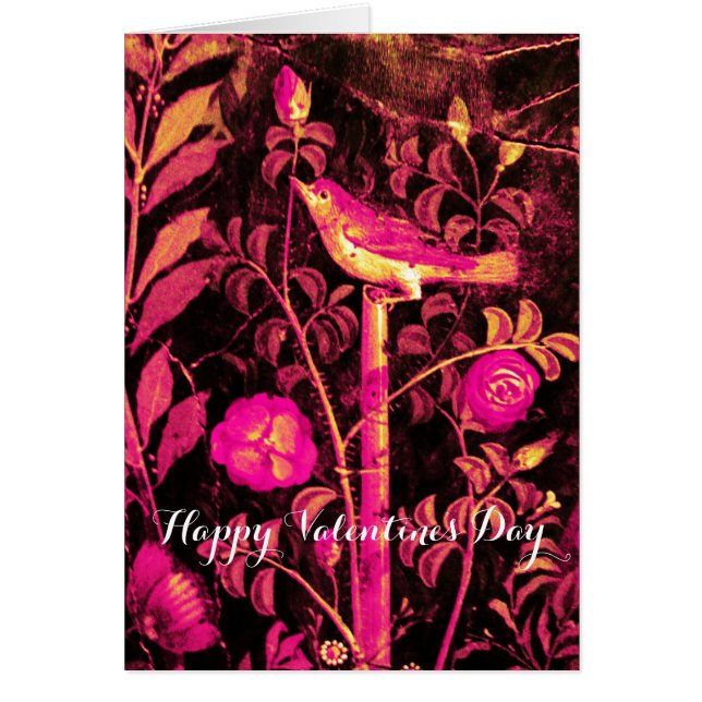 NIGHTINGALE WITH ROSES Valentine's Day (Front)