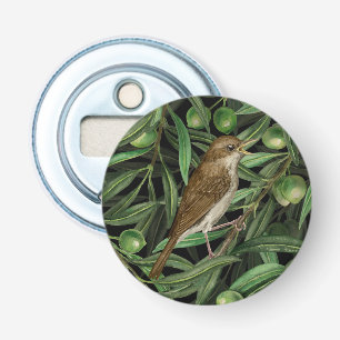 Nightingales in the olive tree 3 bottle opener