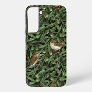Nightingales in the olive tree 3 samsung galaxy case