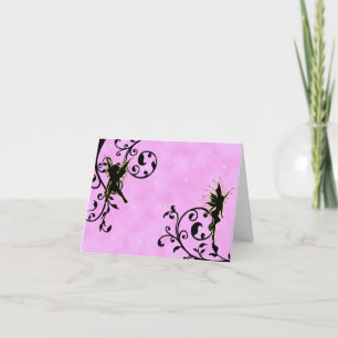 Nightlight Fairy Fantasy Thank You card
