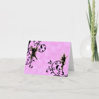 Nightlight Fairy Fantasy Thank You card