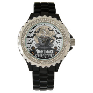 Nightmare Before Coffee Halloween Watch