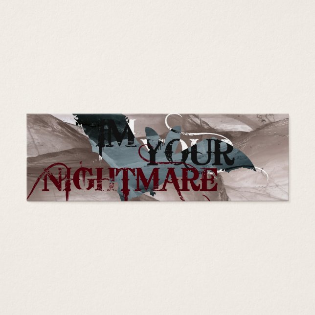 Nightmare Bookmark (Front)