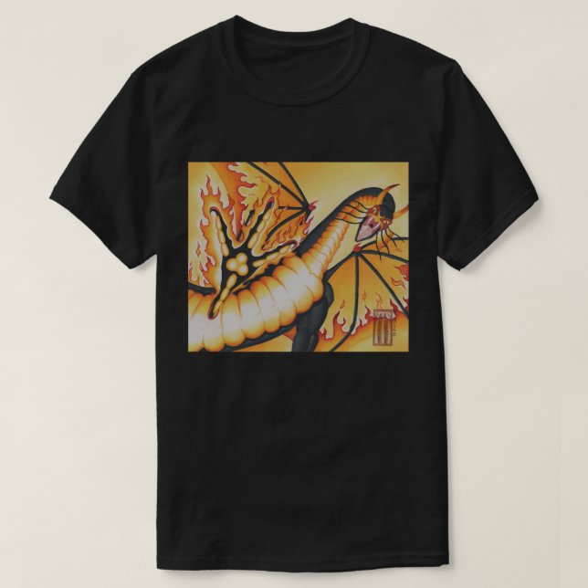 Nightmare Dragon  T-Shirt (Design Front)