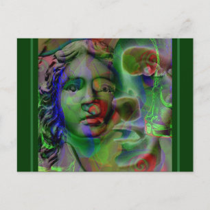 Nightmare (Green) 2005 by Mark Edward Westerfield Postcard
