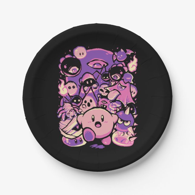 Nightmare Land Paper Plate (Front)