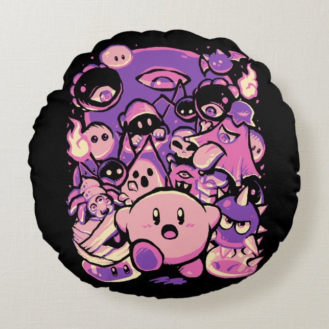 Nightmare Land Round Cushion (Front)