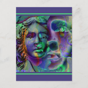 Nightmare Lavender Green 2005 Postcard