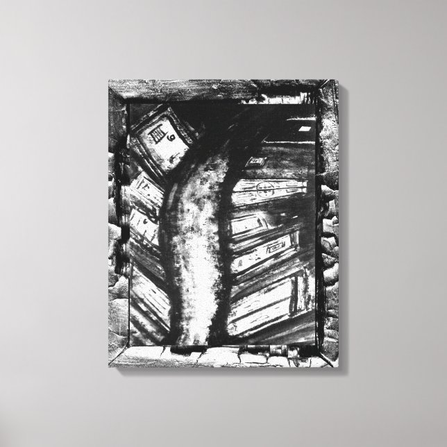 Nightmare Path Canvas Print (Front)