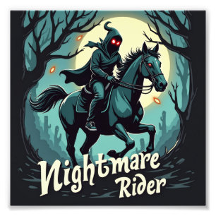 Nightmare Rider Photo Print