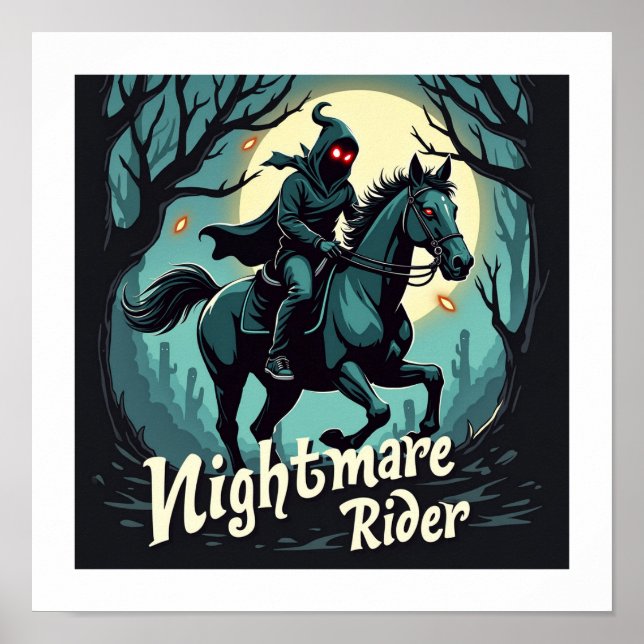 Nightmare Rider Poster (Front)