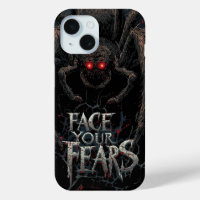 Nightmare Spider – Dark Horror Illustration